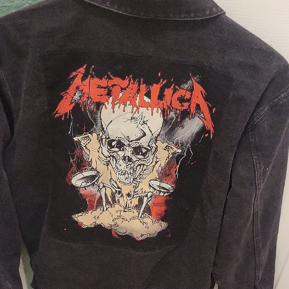 Black Denim Jacket XL